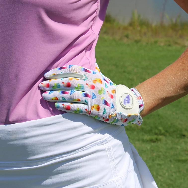 BEST OF GOLF America dámská golfová rukavice Drinks
