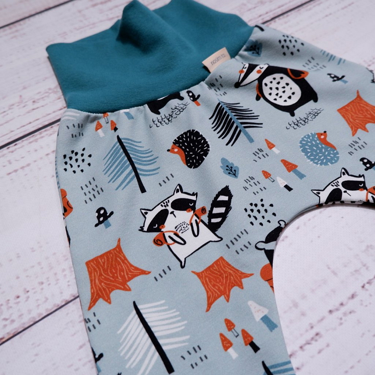 Baggy dětské Jezevec, Verde