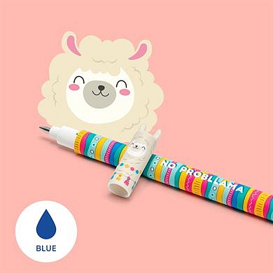 Gumovací pero Erasable Gel Pen 'Lama' - Legami