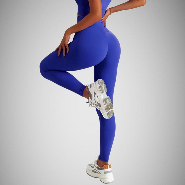 Dámske legíny s vreckom dark blue