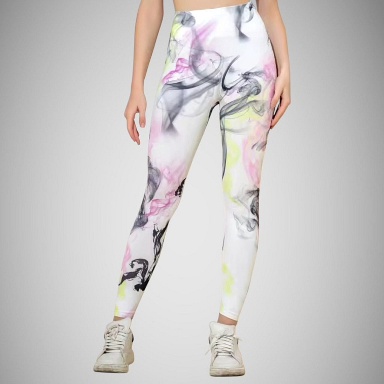 Push-up legíny colour light