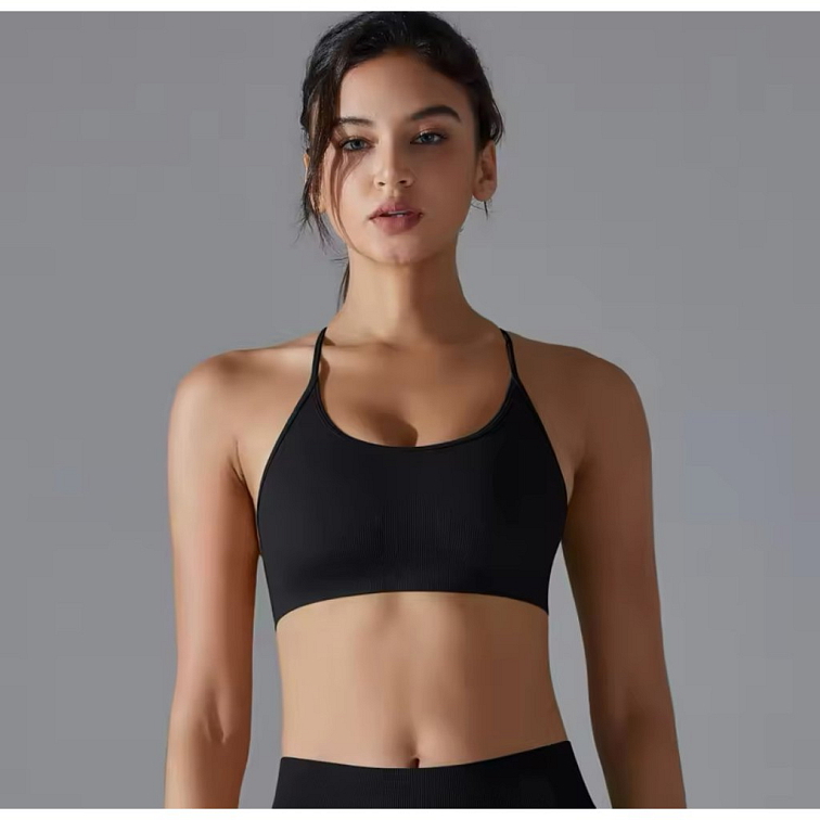 Push-up top black ultra light