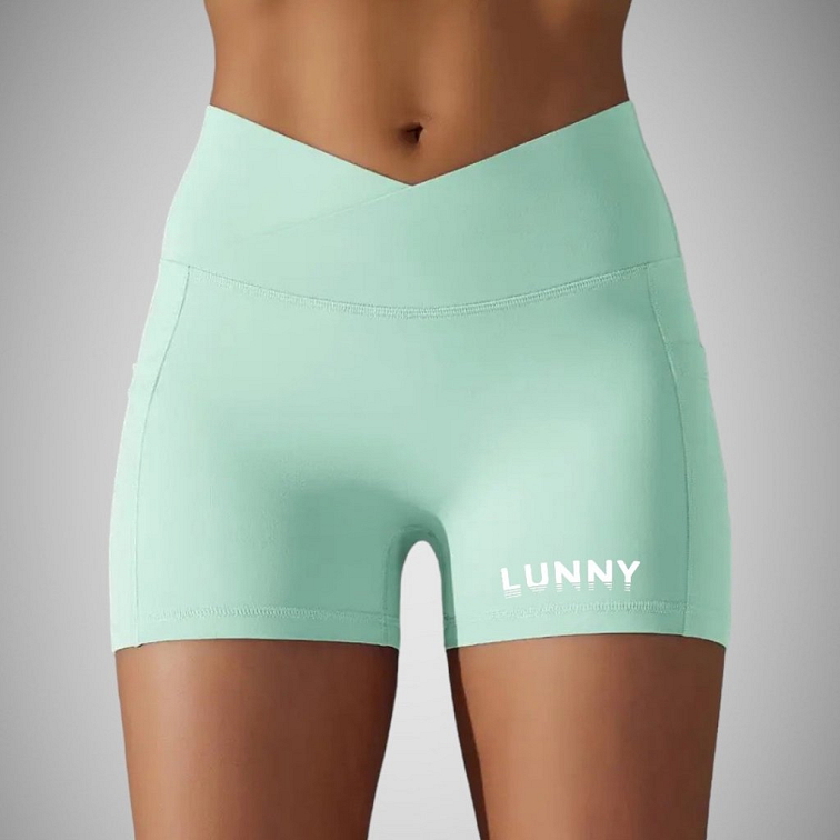 Push-up kraťasy s vreckom mentol