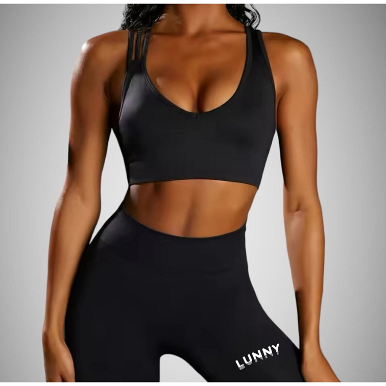 Čierny fitness set Intense