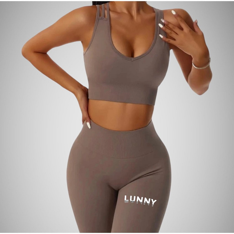 Push-up fitness set Intense tmavo hnedý