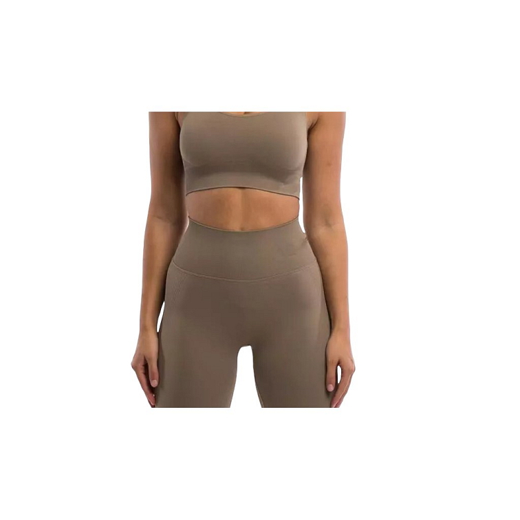 Hnedé push-up legíny