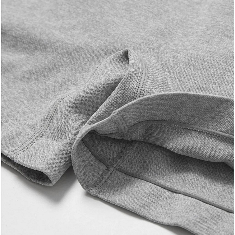 Push-up kraťasy svetlo sivé