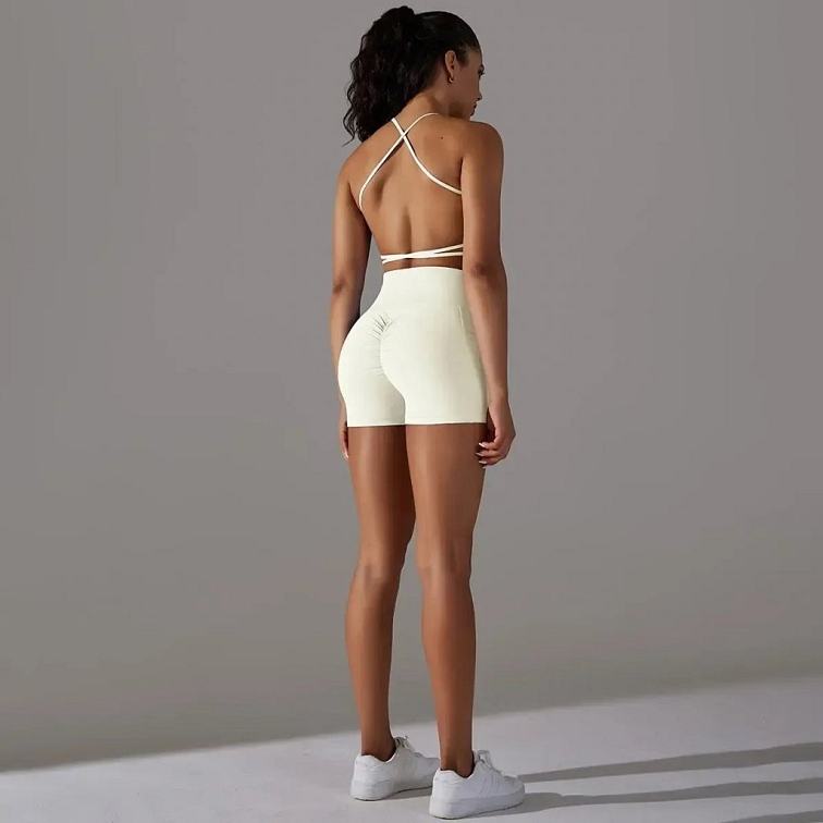 Fitness set Inspired biely