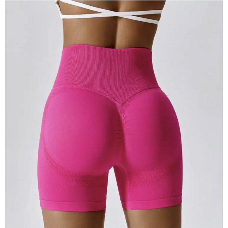 Push-up kraťasy neon pink