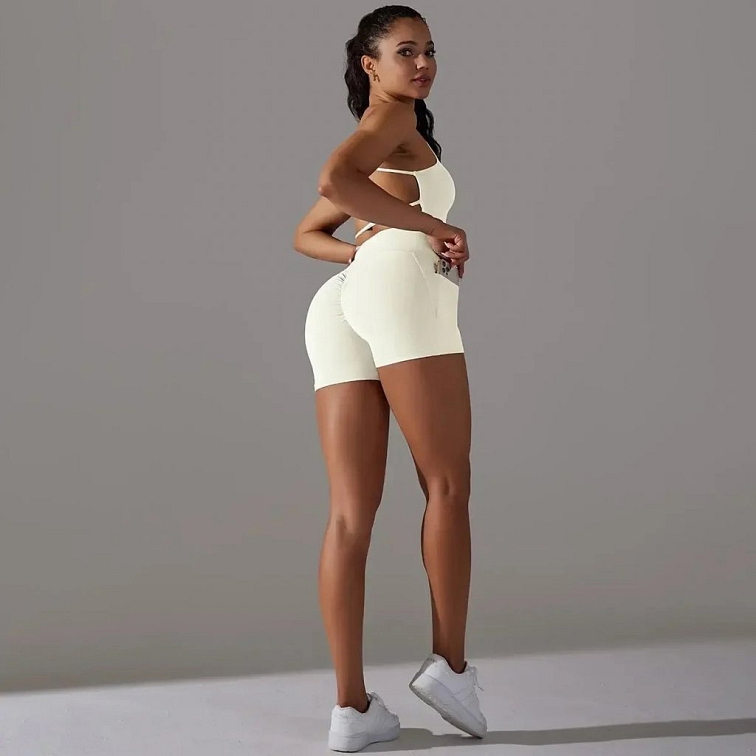 Fitness set Inspired biely