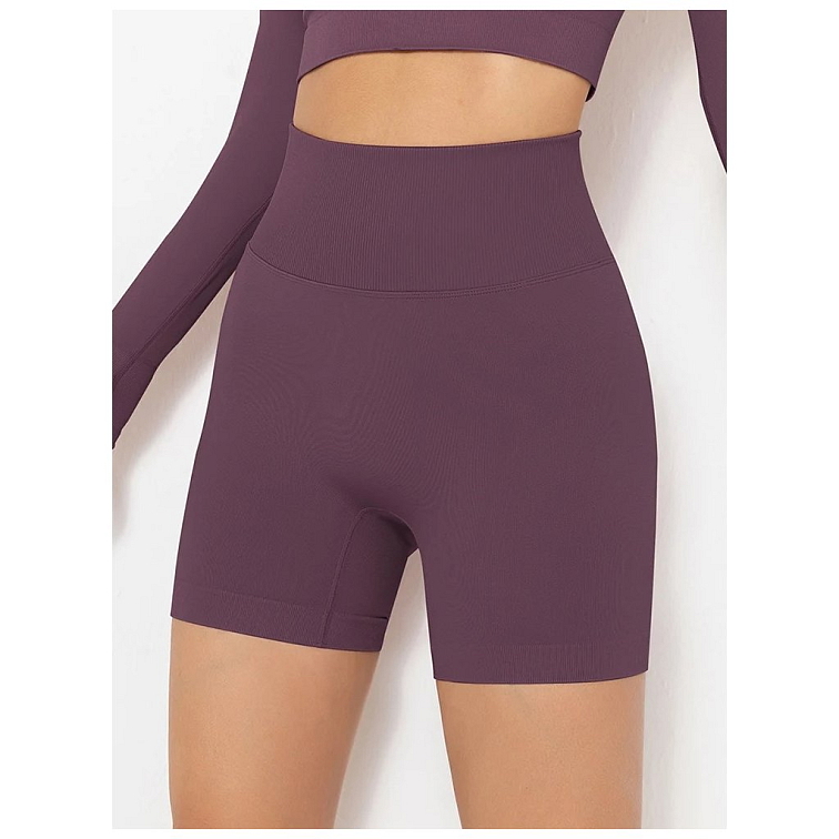 Push-up tmavo fialové kraťasy