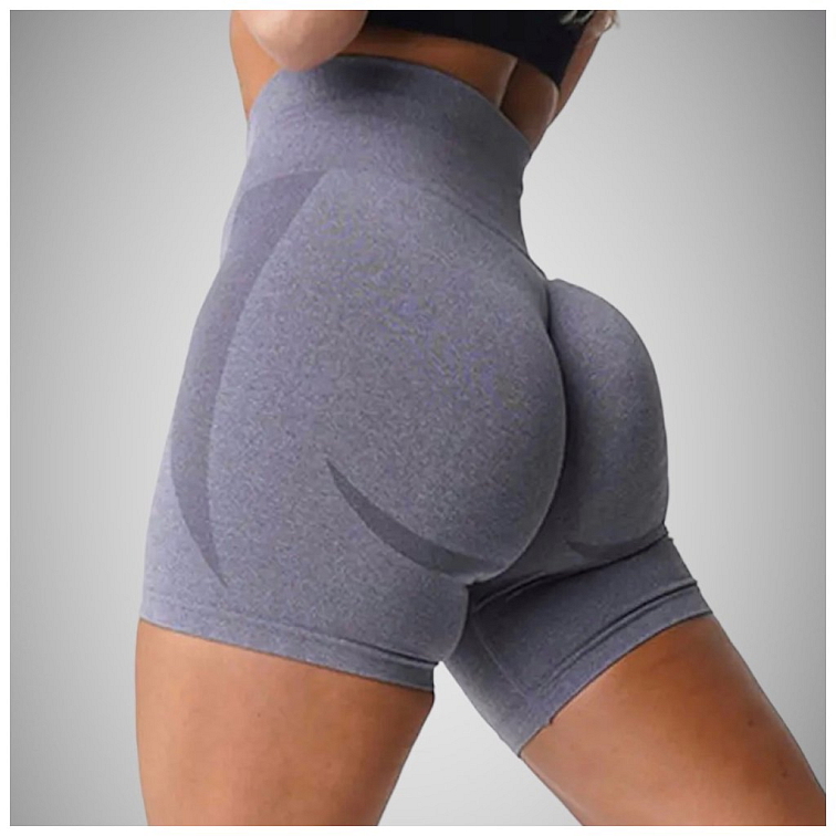 Kraťasy fitness sivé