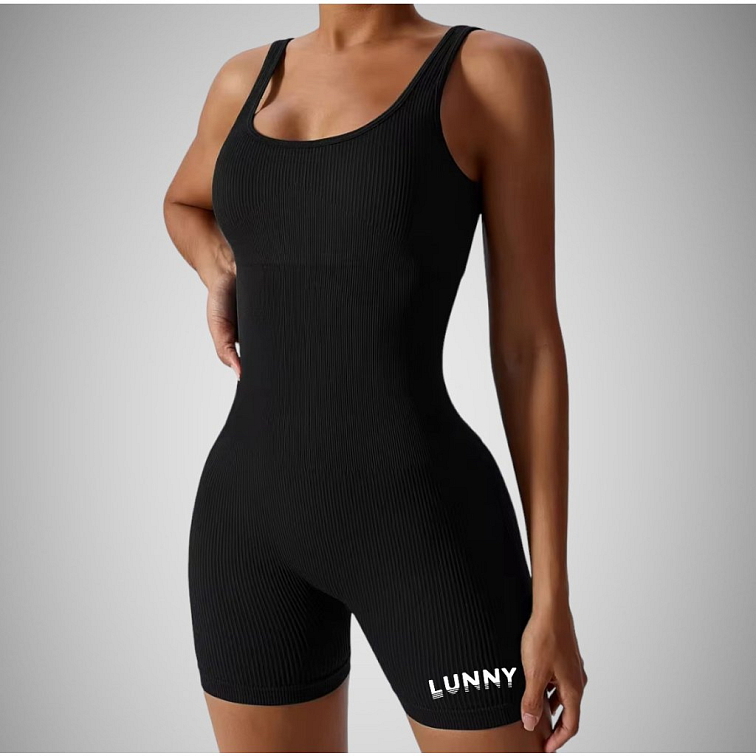 Overal čierny vrúbkovaný