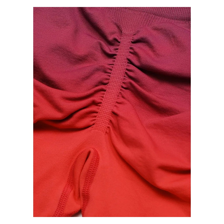 Push-up kraťasy červené
