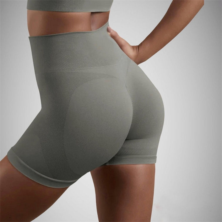 Dámske fit kraťasy gray