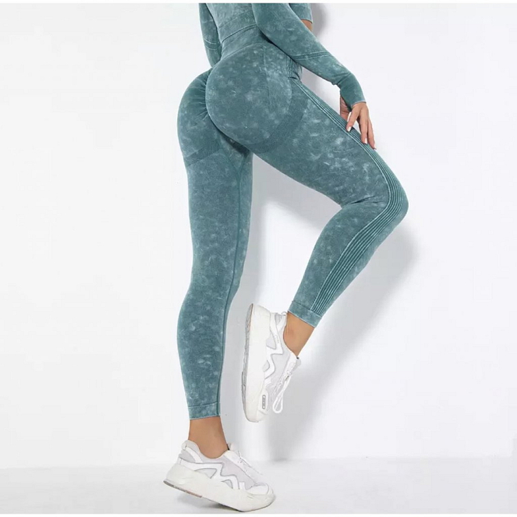 Green push-up leginy
