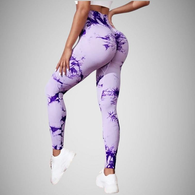 Push-up legíny calypso fialové