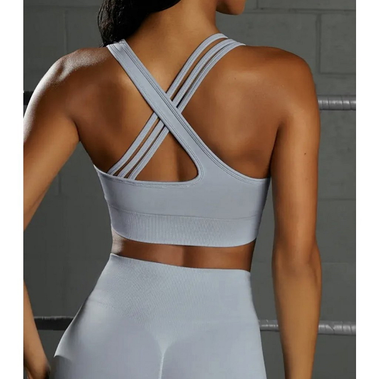 Push-up fitness set Intense light blue