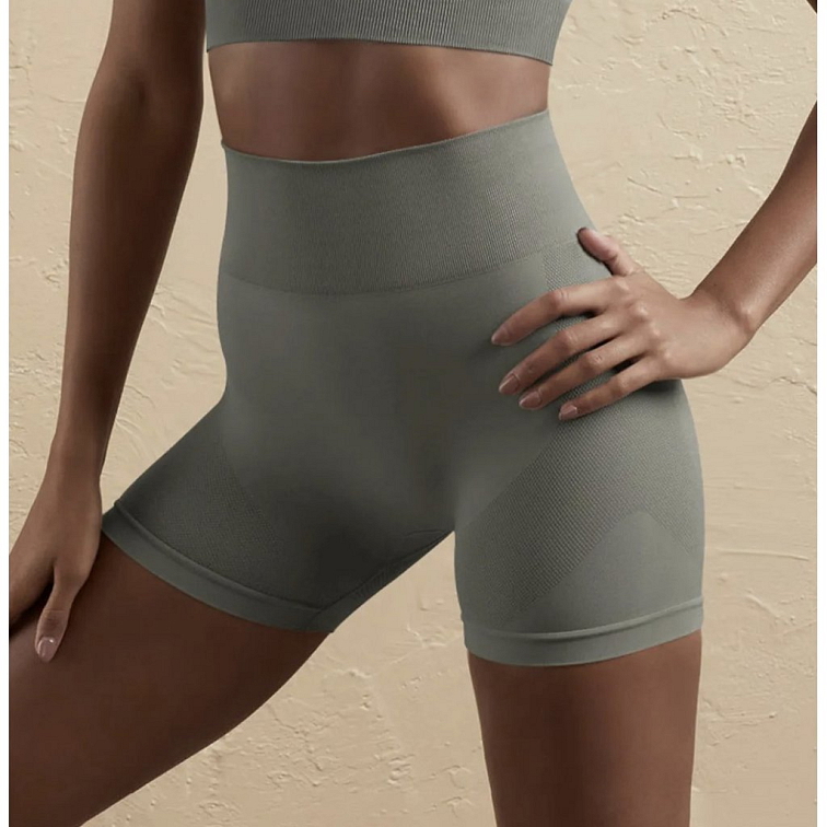 Dámske fit kraťasy gray