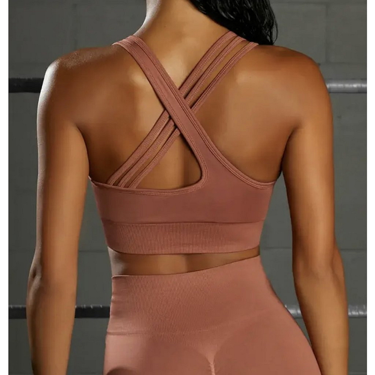 Push-up fitness set Intense peach