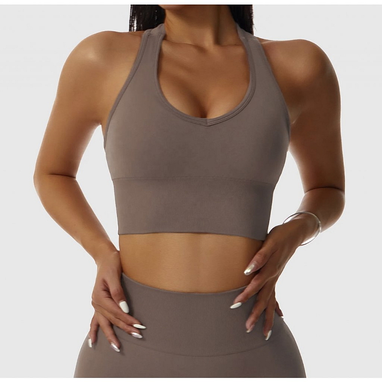 Push-up fitness set Intense tmavo hnedý