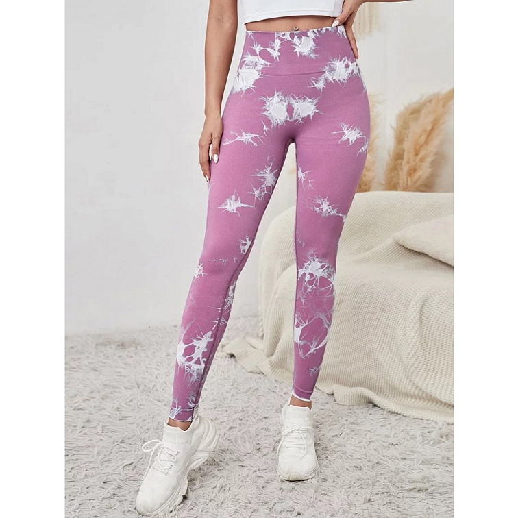 Push-up pink calypso legíny