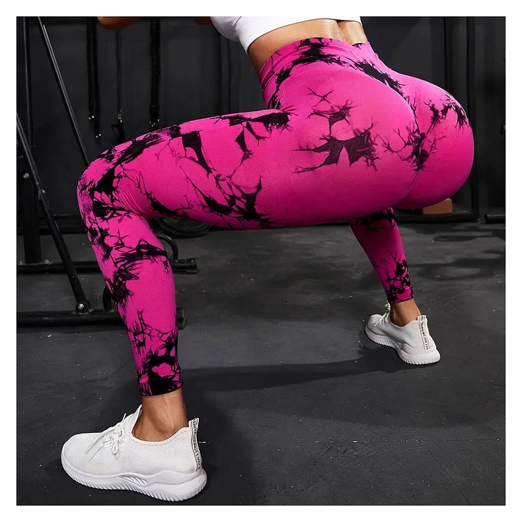 Push-up calypso dark pink legíny