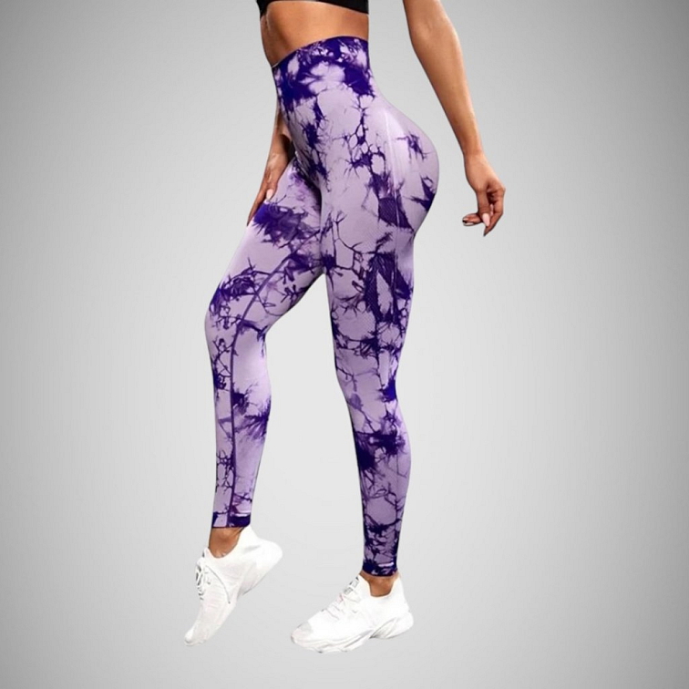 Push-up legíny calypso fialové