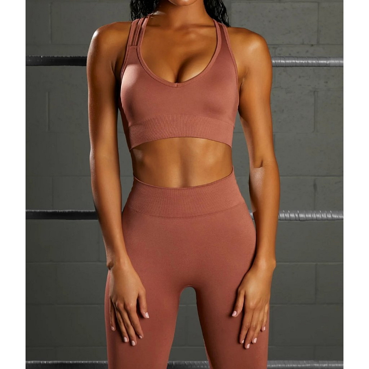 Push-up fitness set Intense peach
