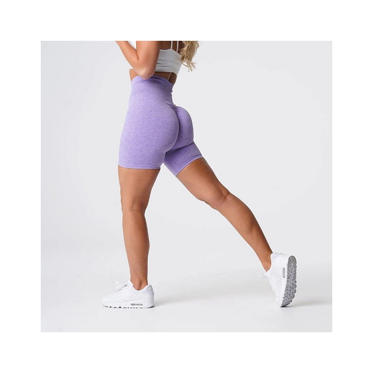 Push-up kraťasy fialové royal