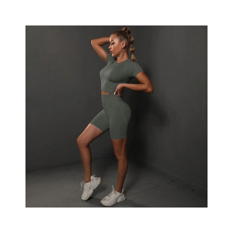 Sivý fitness set Elys