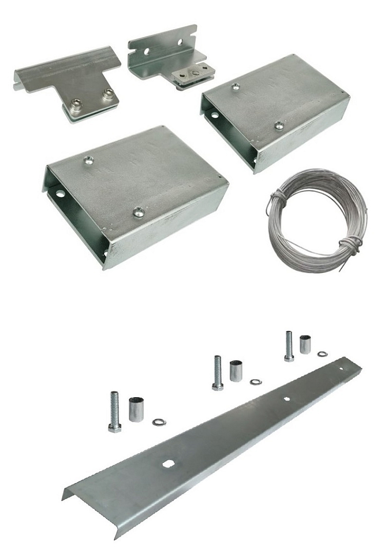 Sada pro teleskopickou posuvnou bránu, šířka průjezdu max.5m