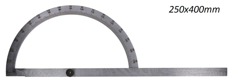 Úhloměr obloukový KINEX, NEREZ, 0-180°