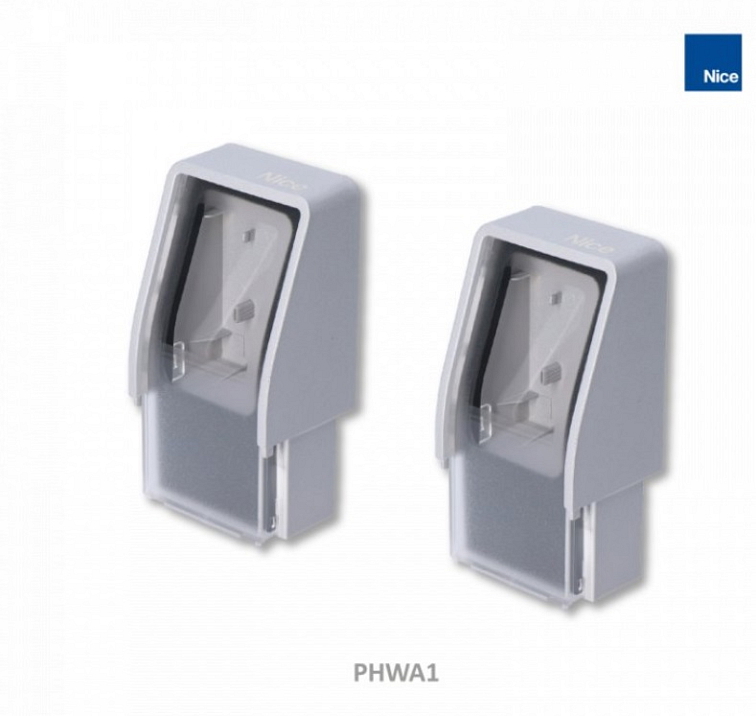 Hliníkový sloupek 80x60x500mm, pro fotobuňky série EPM/ EPMB, EPMO/ EPMOB, EPL/ EPLB, EPLO/ EPLOB a bezdrátových fotobuňek PHW s použitím adaptéru PHWA1