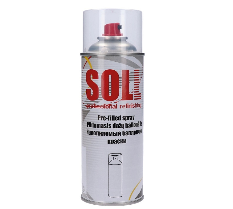 Barva antikorozní na zinek - černá polomatná ve spreji 400 ml RAL9011/ sprej polomatný