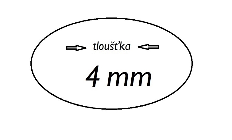 Uzavřený hliníkový profil, čtvercový, materiál EN AW-6060 T66, přírodní hliník bez povrchové úpravy, délka 6m
