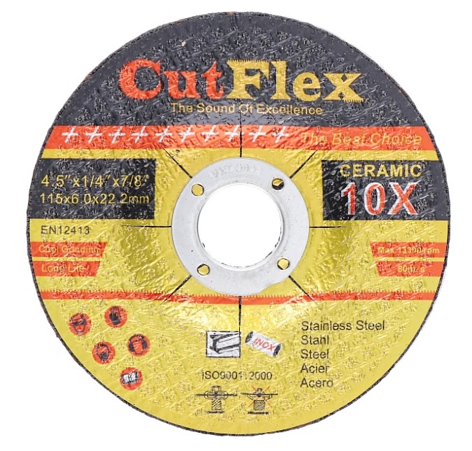 Brusný kotouč na ocel a nerez