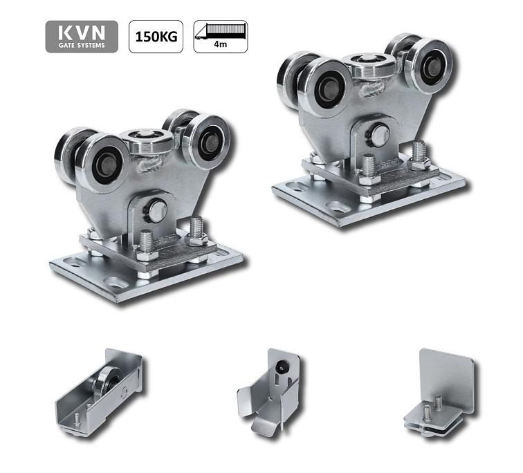 Set pro samonosný systém 60 x 60 x 4mm, (2x W35S/F2, 1x W32/60, 1x W36/60, 1x W37S)