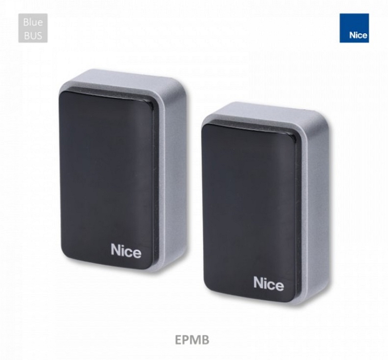 Hliníkový sloupek 60x60x1000mm, pro dvě fotobuňky série EPM nebo EPMB