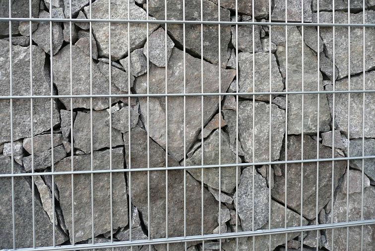 Gabionový koš, průběžný