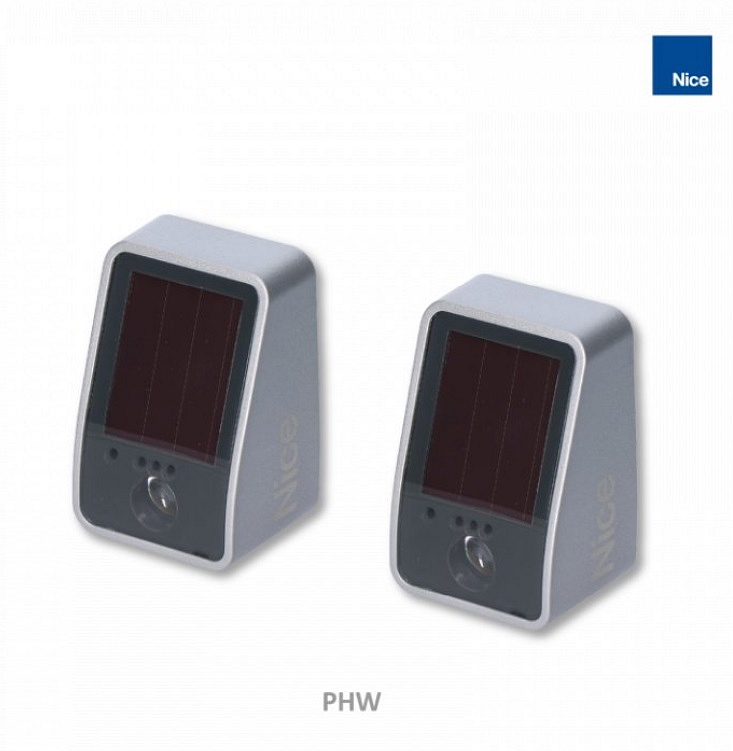 Hliníkový sloupek 80x60x500mm, pro fotobuňky série EPM/ EPMB, EPMO/ EPMOB, EPL/ EPLB, EPLO/ EPLOB a bezdrátových fotobuňek PHW s použitím adaptéru PHWA1