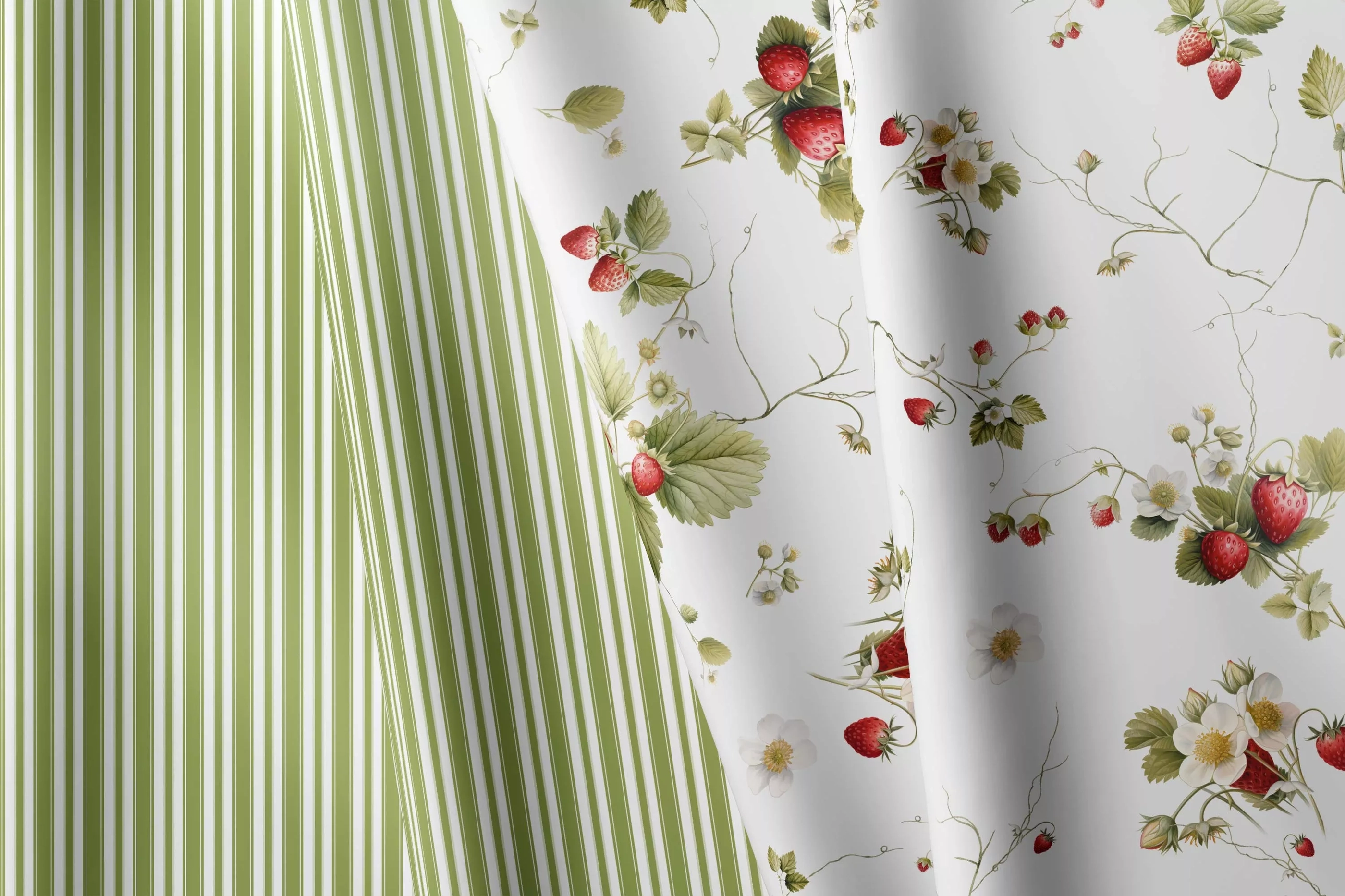 Obliečka na vankúš Jahody od Darré