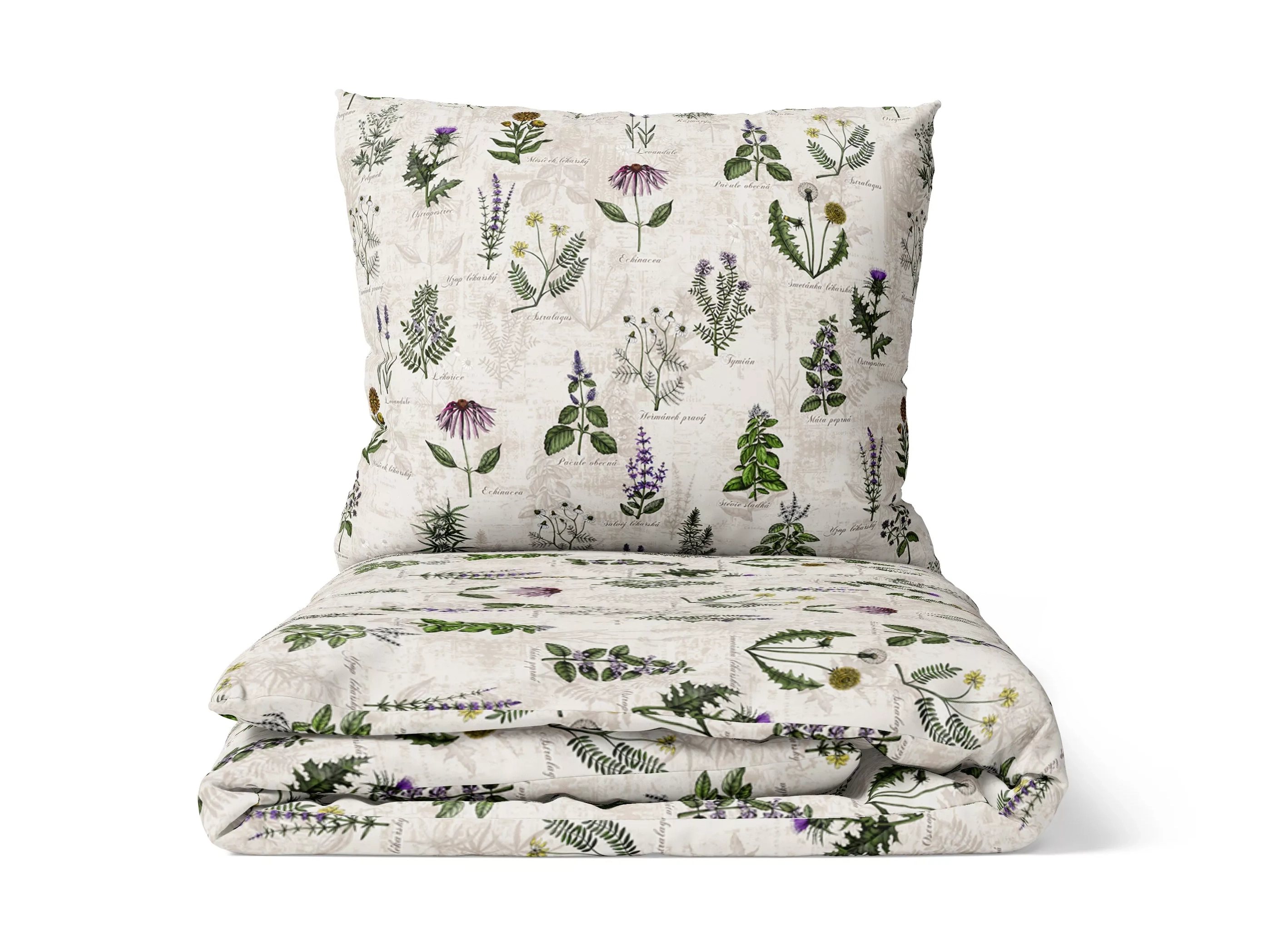 Bavlnené obliečky Liečivá záhrada