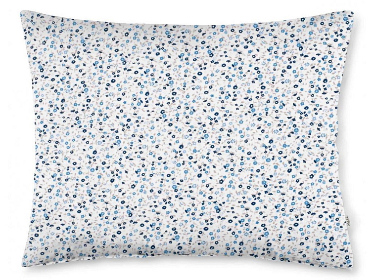 Bavlnené obliečky Borghese modré s pruhom