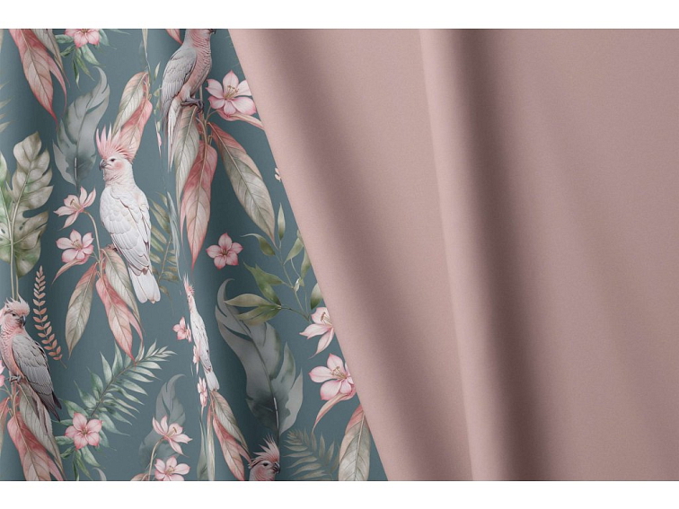 Bavlnené obliečky Tropický vánok staroružovej - duo