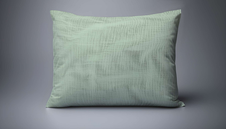 Mušelínová obliečka na vankúšik Mint
