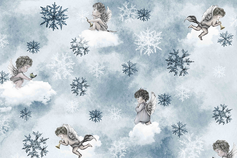 Bavlnené obliečky Anjeli od Darré