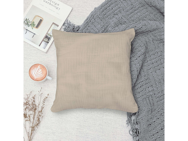 Mušelínový prehoz na posteľ Sand