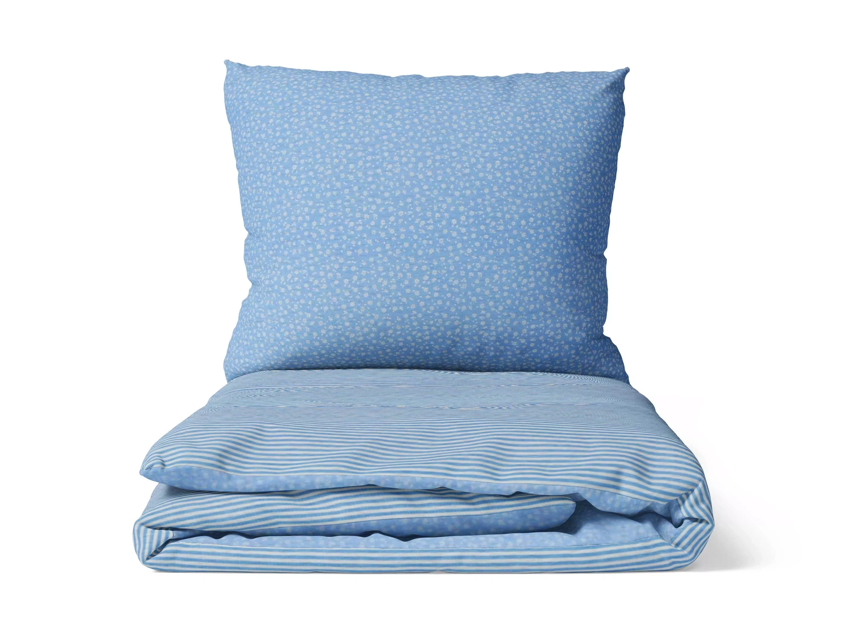 Bavlnené obliečky Vidiecky sen - svetlo modré