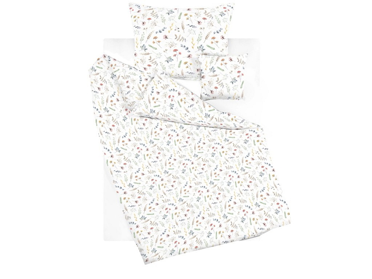 Bavlnené obliečky Farebný kvietok